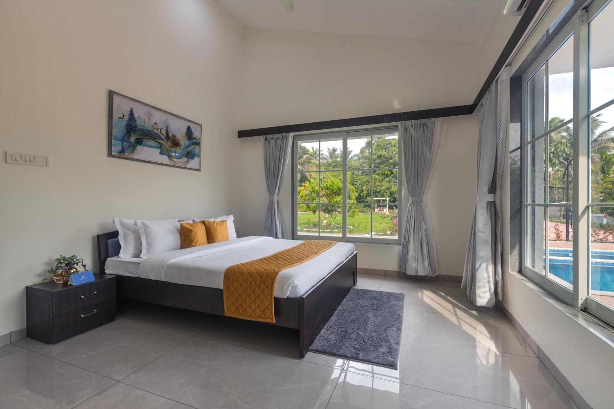 Saffronstays Serene Retreat, Alibaug Alībāg Exterior foto