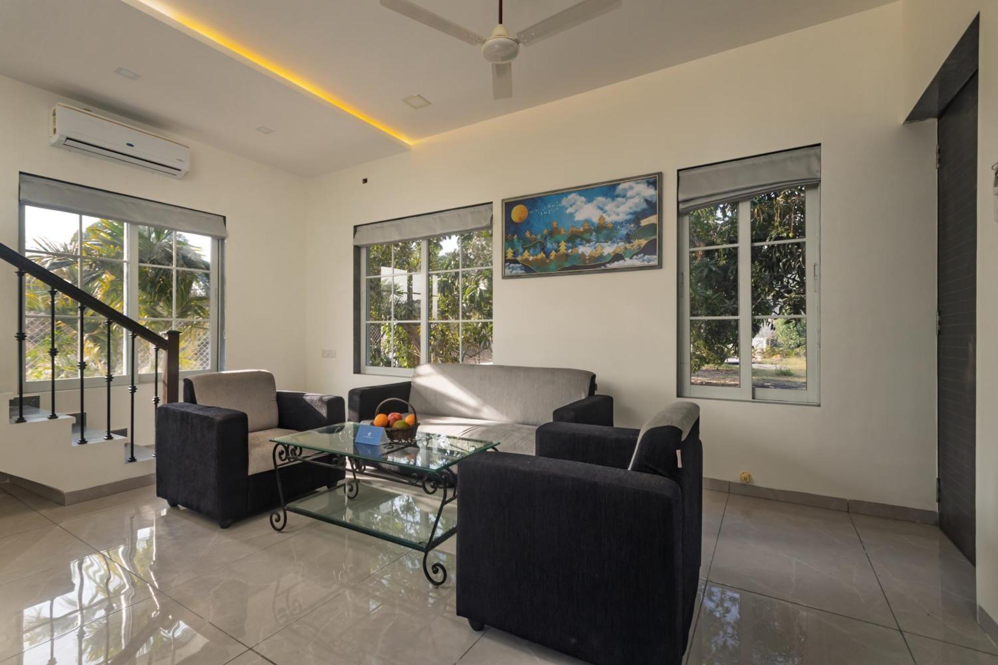 Saffronstays Serene Retreat, Alibaug Alībāg Exterior foto