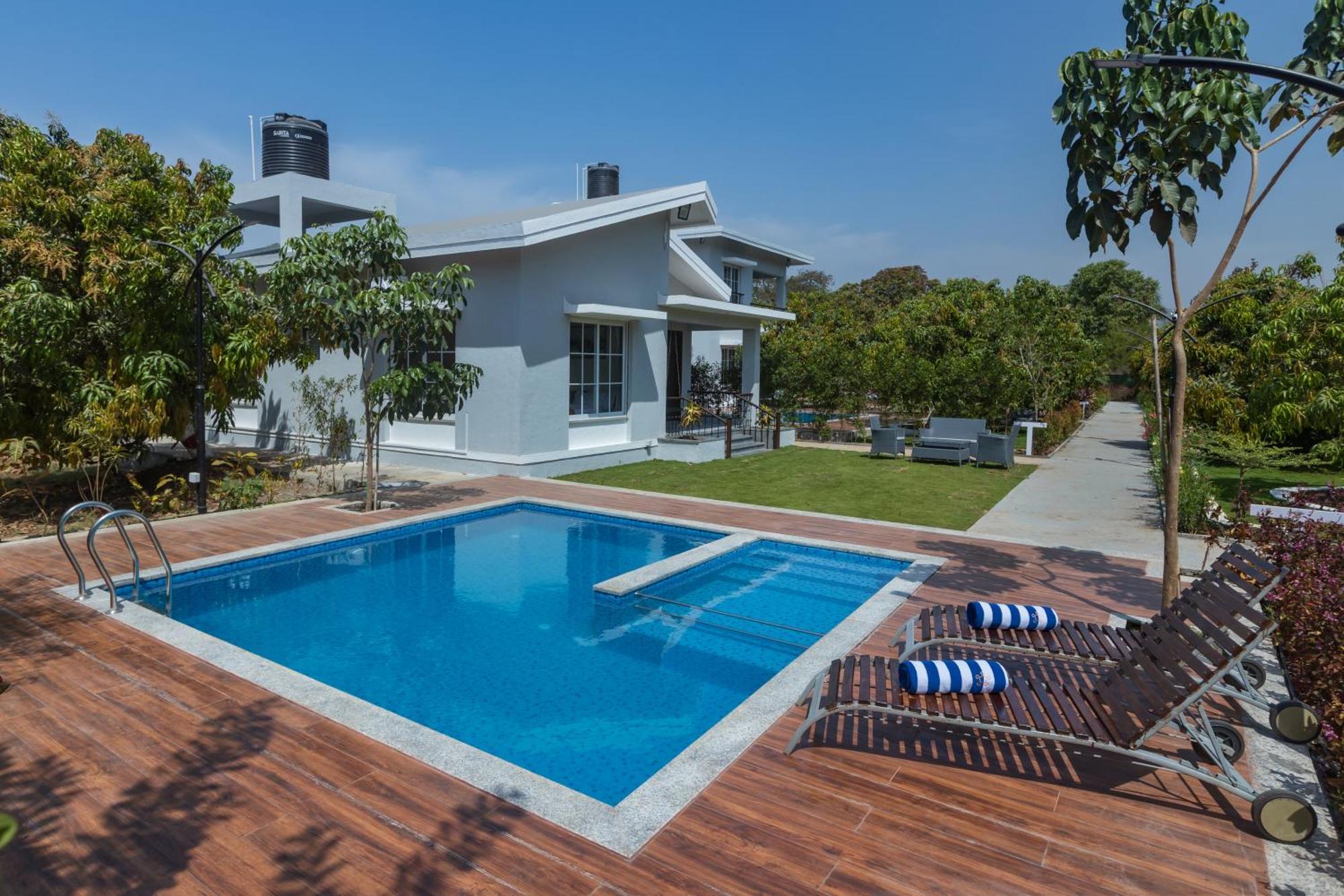 Saffronstays Serene Retreat, Alibaug Alībāg Exterior foto
